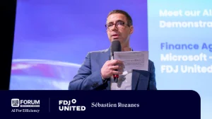 How is FDJ United preparing for its transition to an organization where humans and AI agents work as a team?