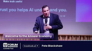 Welcome to the Answer Economy